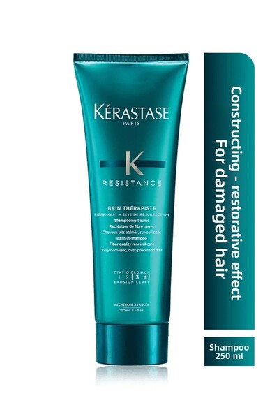Kerastase شامبو Resistance Bain Therapiste - 250 مل للشعر التالف جدًا CYT4445...