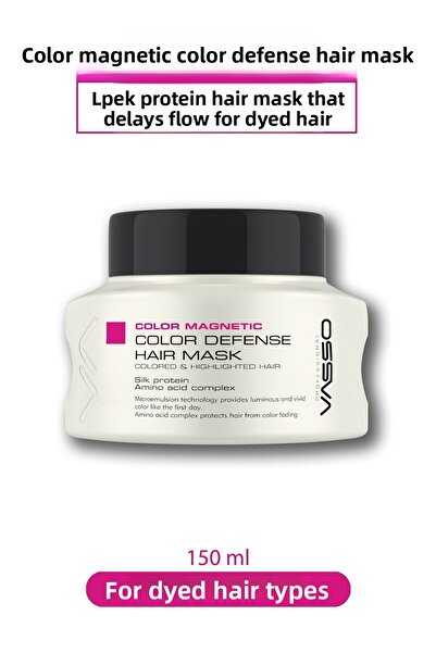VASSO WOMEN Color Protective Mask with Silk Protein for Dyed Hair 150 ml