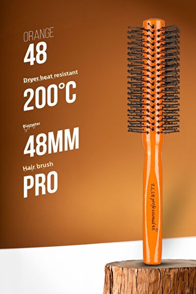 ELSA 4X Ανδρική βούρτσα μαλλιών πορτοκαλί