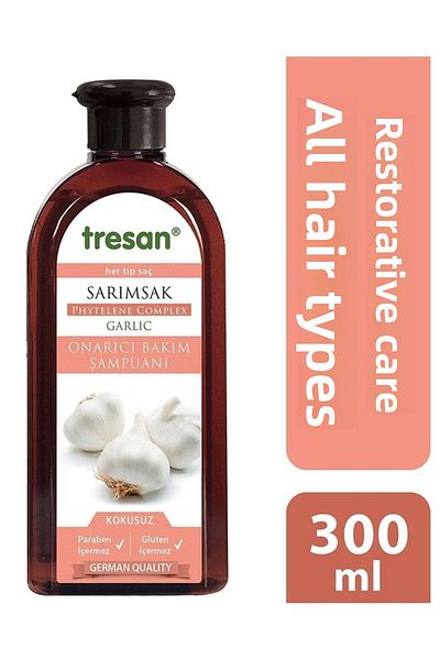 Tresan 300 ml Garlic Repair Care Shampoo
