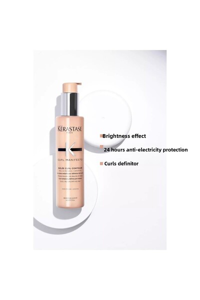 Kerastase مصل Curl Manifesto Gelee - 150 مل مرطب ومكسب للشعر