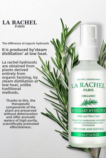La Rachel Organic Rosemary Water – Anti-Hair Loss & Growth Promoting Hair Tonic