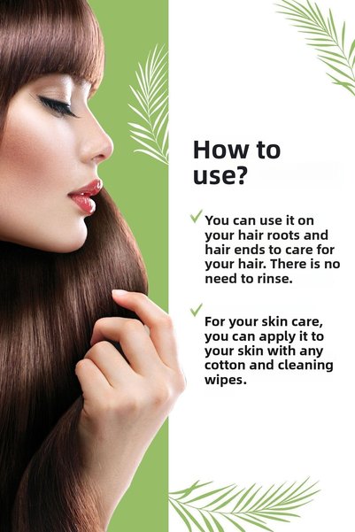 Leogg Natural منشط الشعر المقوي بماء إكليل الجبل غير مخفف طبيعي ونقي 100% 250 مل