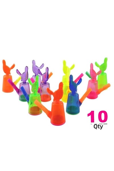 Hyd 10 Pieces Watery Nightingale Watery Canary Bird Sounding Water Whistle Educational Toy
