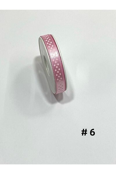 karantuhafiye Polka Dot Ribbon / 1 cm (10 mm) / 10 Meters