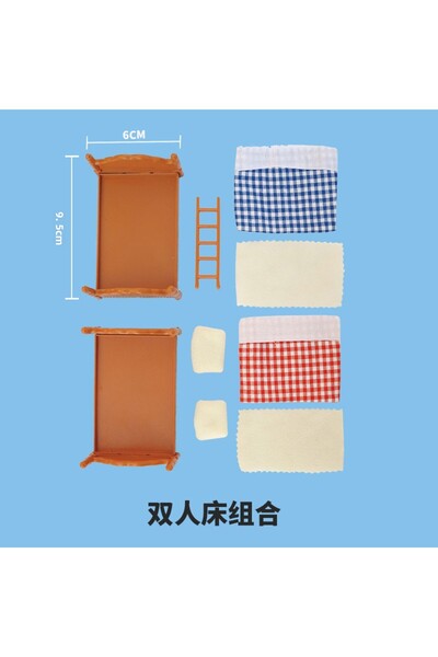 Choice عناصر مصغرة من البرقوق، أثاث بيت الدمية، إكسسوارات، غرفة المعيشة، غرفة...