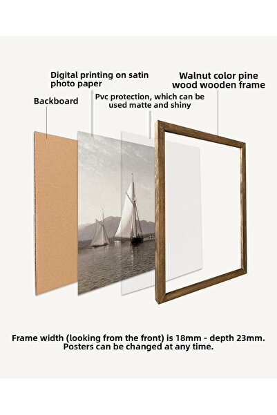 Vetro Design Abstract Lines Framed Painting Set