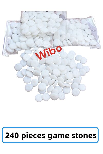 Wibo قطع بلاستيكية للعبة Go Game-Mangala Game Pieces and Box Game Pieces 240 ...