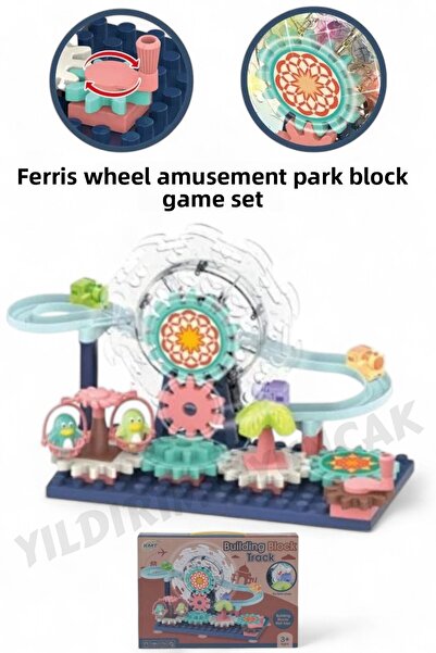 YILDIRIM OYUNCAK مجموعة ألعاب Riesen Wheel Lunapark Block - لعبة Riesen Wheel...
