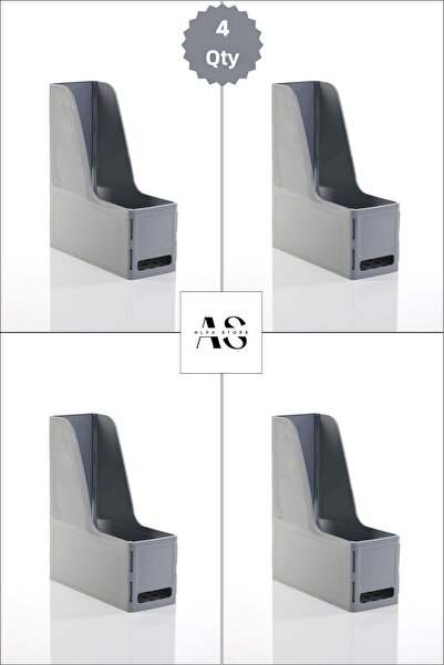 as alpa store Mg101 A4 Vertical Magazine Archive Box Disassembled - Set of 4-