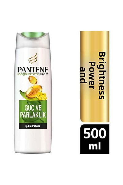 Pantene Shampoo Power and Shine 500 ml Delist