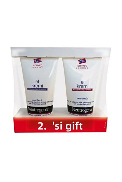 Neutrogena Hand Cream 75ml Perfumed + 75ml Unperfumed 3574661405704