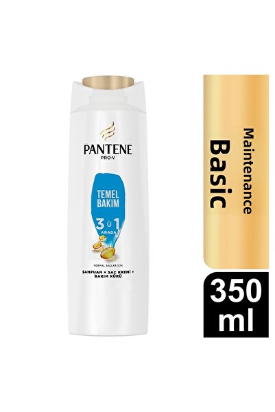 Pantene شامبو 350 مل 3 في 1 للعناية الأساسية