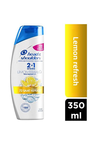 Head&Shoulders Head Shoulders Shampoo Lemon Freshness 2 in 1 330 ml