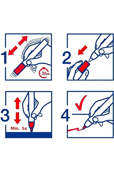 Edding Glass Pen Mirror Pen Blackboard Pen Thick Tip Blue Shop Glass Pen Liquid Te