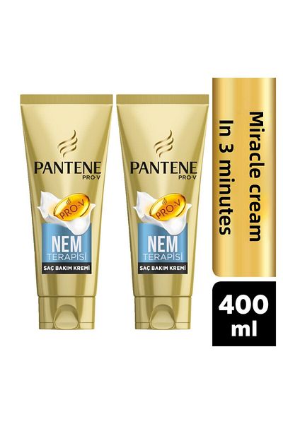 Pantene 3 Minute Miracle Moisture Therapy Hair Care Cream 200 Ml X 2 Pieces