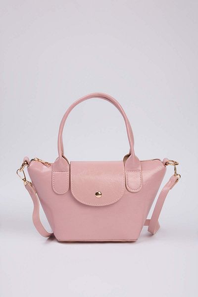 TRENDYOL SHOES Light Pink Flap Cross Strap Women's Tote Shoulder Bag Takss25Oc00092