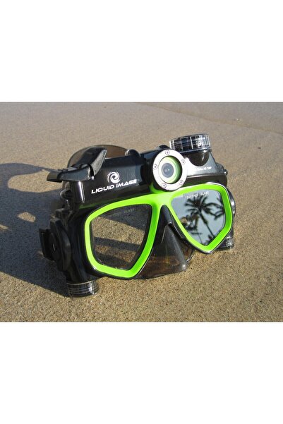 LIQUID IMAGE Kameralı Dalış Maskesi Deniz Gözlüğü Havuz Maskesi Full Hd Kamer...