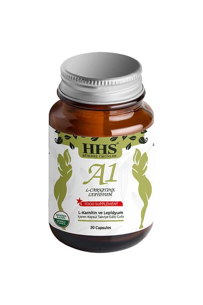 HHS DOĞAL BİTKİSEL ÜRÜNLER HHS A1 L-Carnitine Lepidium 30 كبسولة