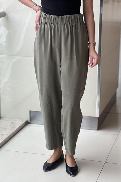 sentez giyim Synthesis Duti Linen Trousers