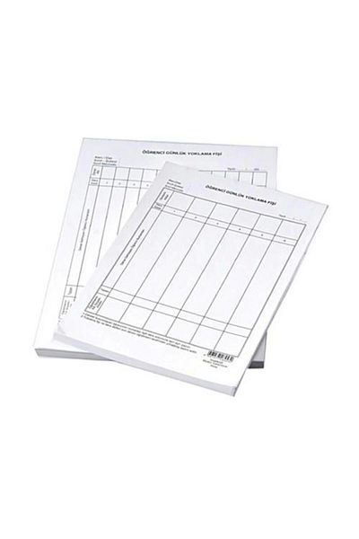 Gülpaş 455 Fișe de prezență a studenților, 8 lecții 12x17