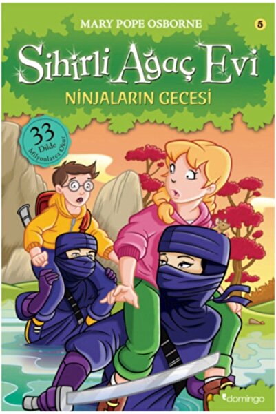 Domingo Yayınevi بيت الشجرة السحرية - ليلة النينجا الخمسة