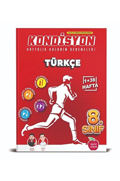 Newton Yayınları LGS 8. Sınıf Kondisyon Haftalık Kazanım Denemeleri Türkçe