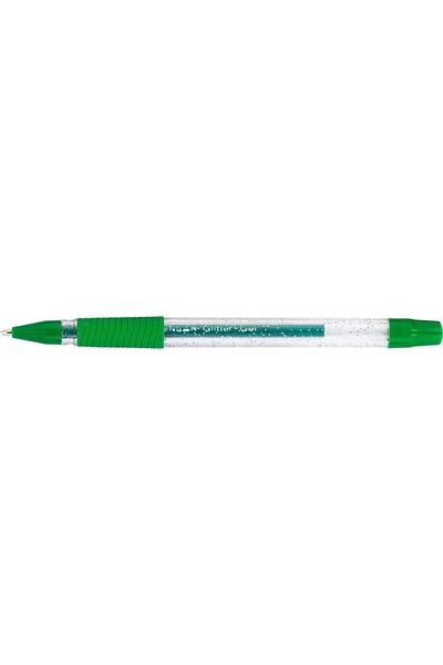 Pensan Green 1.0 mm Glitter Ballpoint Pen