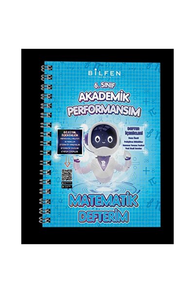 Bilfen Yayıncılık 6. Sınıf Matematik Akademik Performansım Defterim