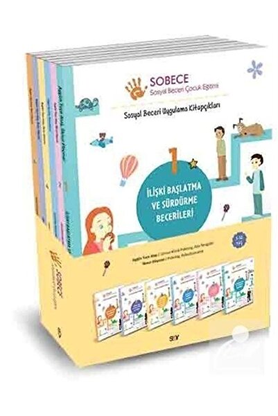 Say Yayınları Sobece-sosyal Beceri Çocuk Eğitimi Set (6 KİTAP)