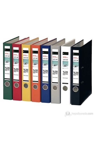 Leitz Yellow Narrow Plastic Office Folder - 1015t