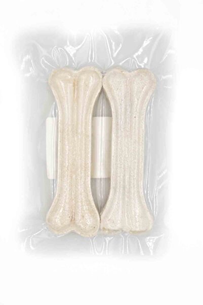 Eva & Wall-e Doğal Köpek Pres Kemiği Beyaz 2' Li 13cm Orta Irk Ve Küçük Irk Köpekler Için 80 Gr