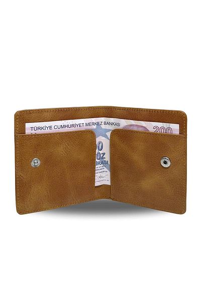 AYAZ DERİ Arsen Minimal Genuine Leather Wallet