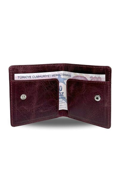 AYAZ DERİ Arsen Minimal Genuine Leather Wallet