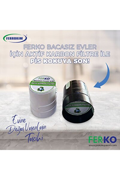 Fer ko Bacasız Evler Için Uzun Ömürlü Aktif Karbon Filitre Bacasız Karbon
