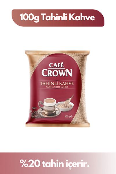 Cafe Crown Turkish Coffee with Tahini 100g