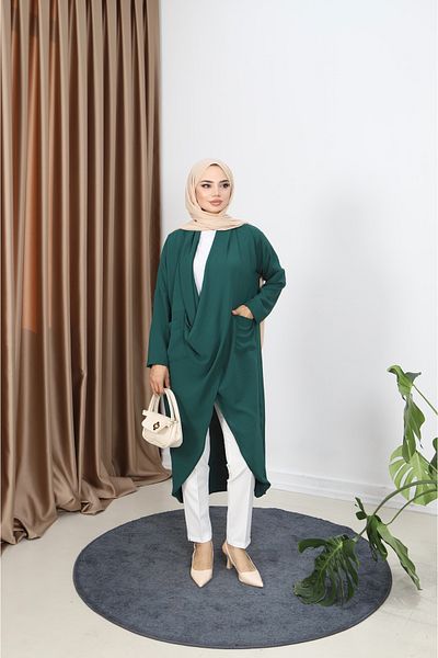 NİSUM MODA Cross Pocket Tunic