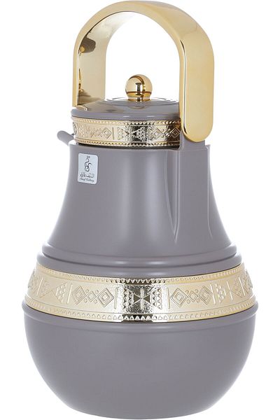 Alsaif Gallery I Hope For A Two-Piece Gold Cappuccino Thermos Set