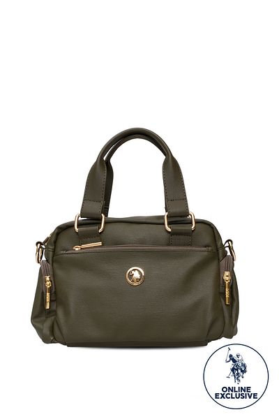 U.S. Polo Assn. Khaki Women's Shoulder Bag Us3245