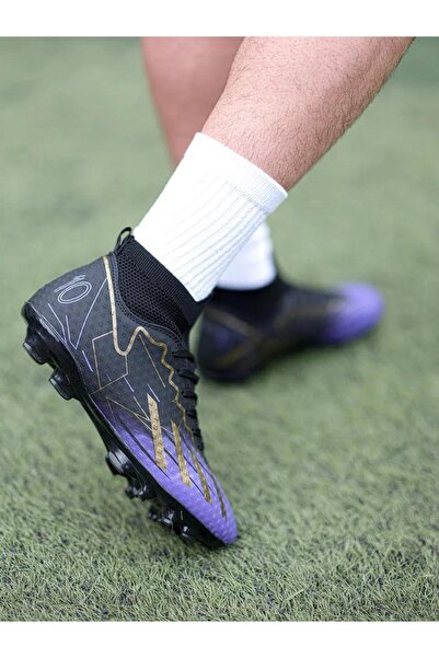 Premier Lig Çoraplı Krampon Çim Ve Halı Saha Futbol Ayakkabısı Yetişkin Ayakkabı