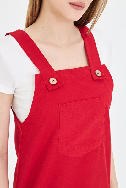 armonika Women's Red Pocket Bag Arm-25Y 001034