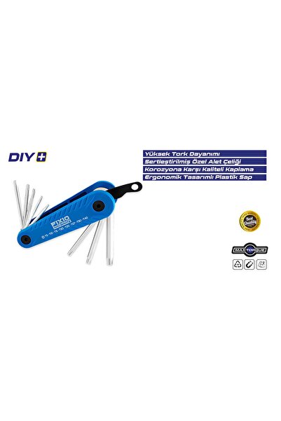 Genel Markalar Fixio FC9040 Çakı Tip Torx Anahtar