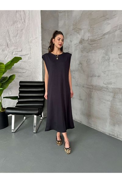 Elif Özbey Butik Φόρεμα Modal με καπνιστό επένδυση