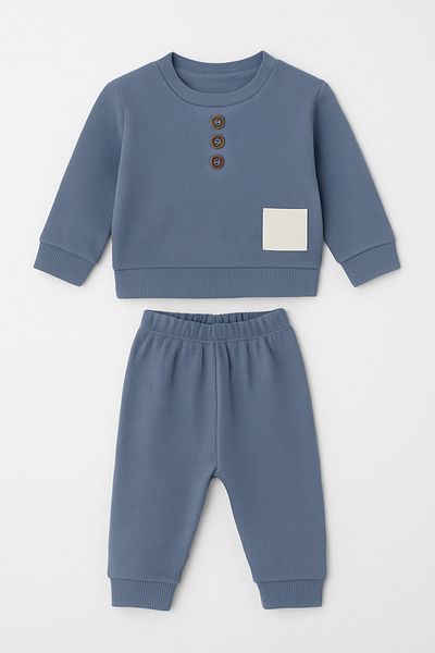 ZİMBOO Baby and Children's Clothing 2-Piece Top and Bottom Set