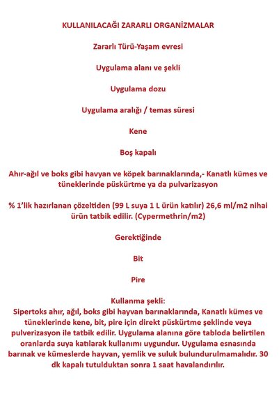 Marka Sida Sipertoks Köpek Kuş Tavuk Koyun Keçi Genel Haşere Giderici 100 Ml Bit Kene Pire Etkili Deri Bakım Ü