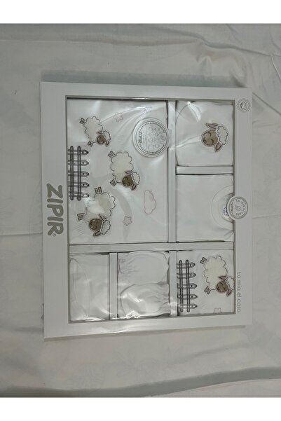 Zıpır MİNELLA KİDS 10’Lu %100 Pamuk Hastane Çıkışı Yeni Doğan Zıbın Seti