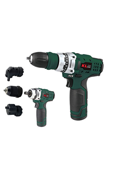 KLPRO 10.8Volt/2.0Ah Li-ion Özel Aksesuarlı Prof. Matkap Klnm1020S