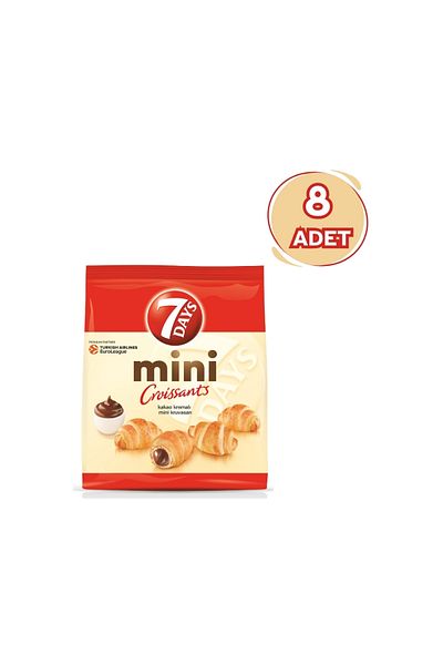 7DAYS 7 Days Croissant with Cocoa Cream 185 g - 8 Pieces