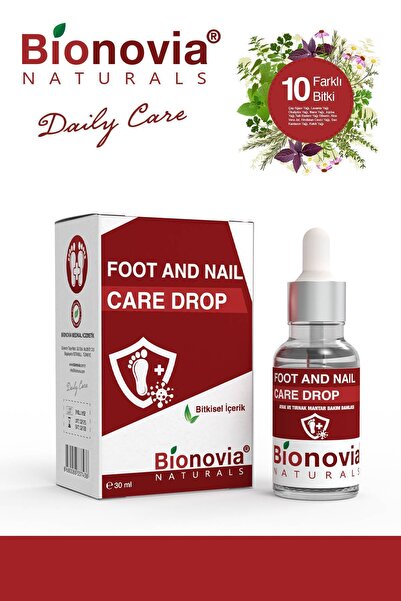Bionovia Bitkisel İçerikli Ayak Tırnak Bakım Damlası 30 ml