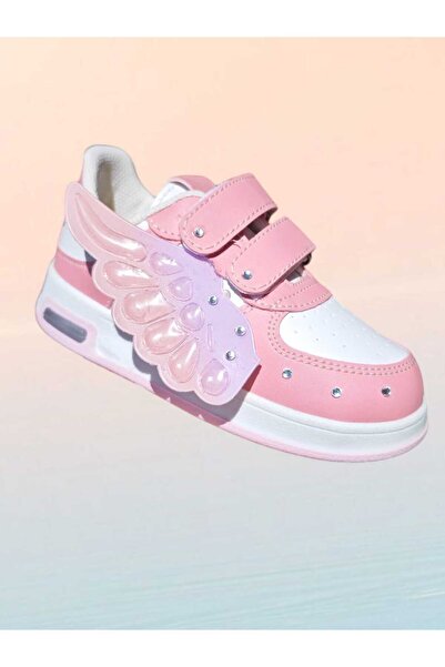 LİASSHOES حذاء رياضي للأطفال مزود بتفاصيل حجرية لامعة وشفرات مضيئة